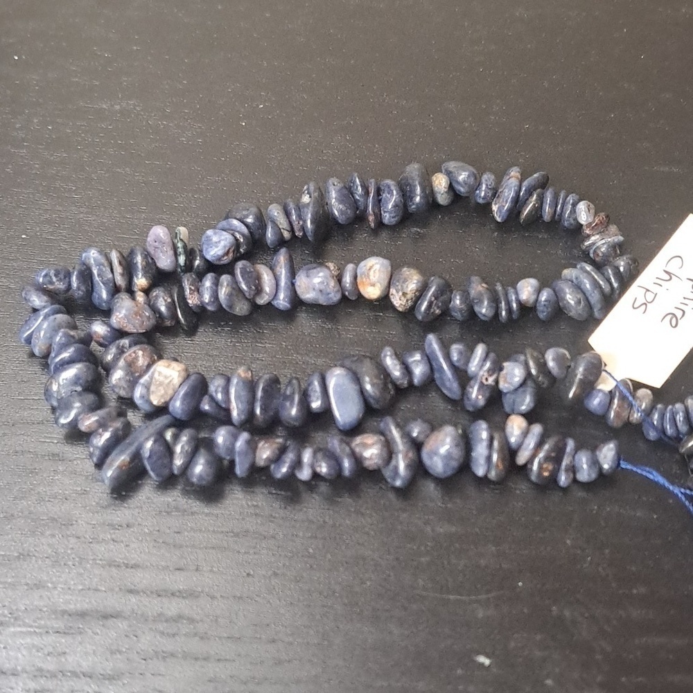 String of Polished Sapphire Chips
